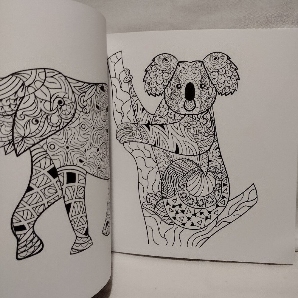 3 Adult Coloring Book Set - Picture 15 of 16